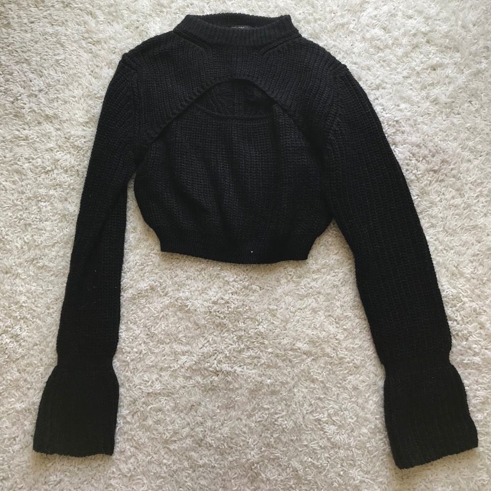 Tic Toc Sweater in Black